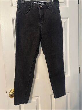 Wallflower Black High Rise Slim Tapered Jeans